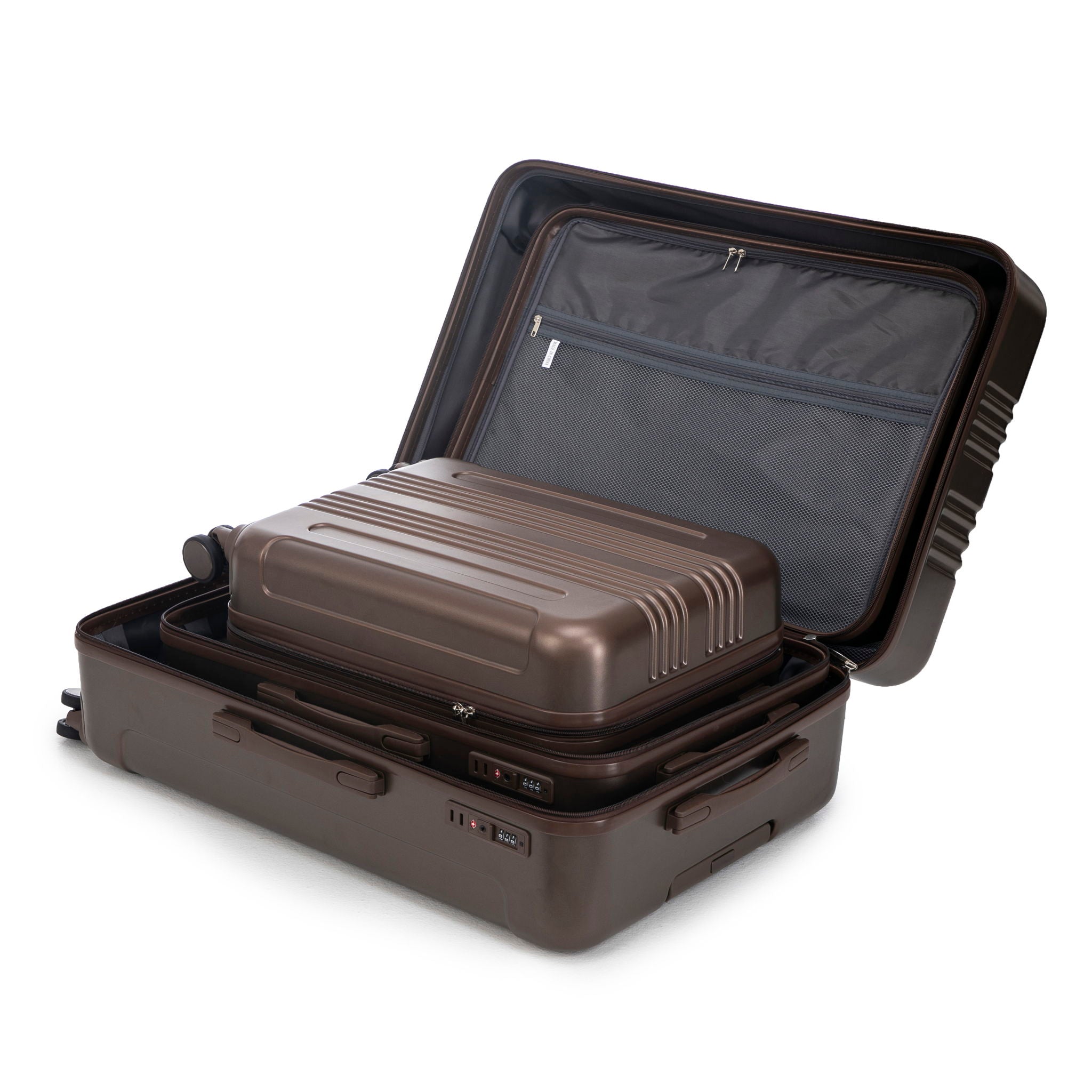 Spinner Luggage Set 20" / 24"/ 28", Lightweight Hard Shell With 360° Silent Wheels
