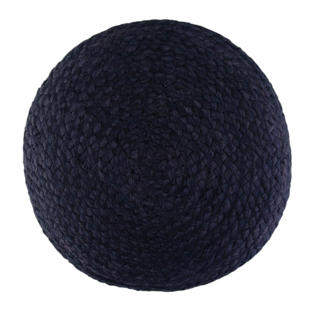 Lydia - Handcrafted Round Pouf