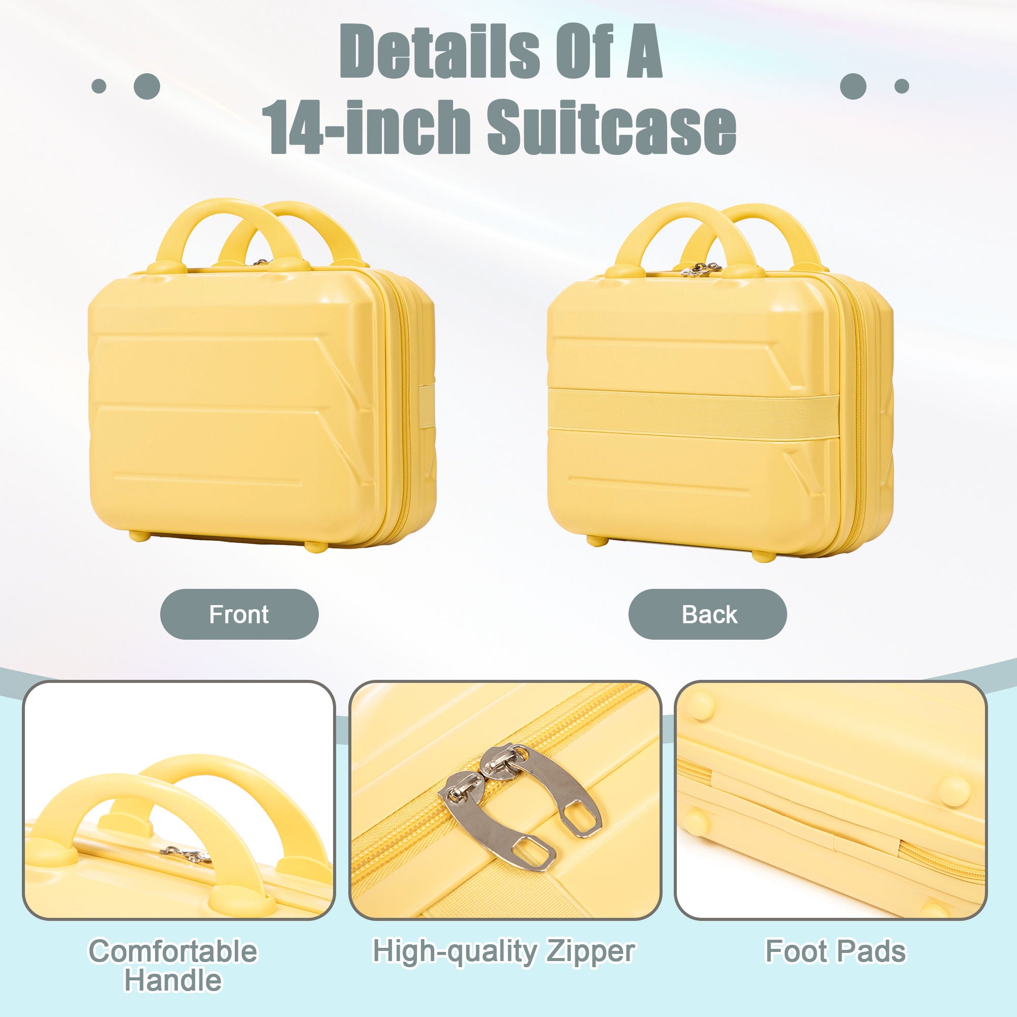 Spinner Luggage Set With Combination Lock