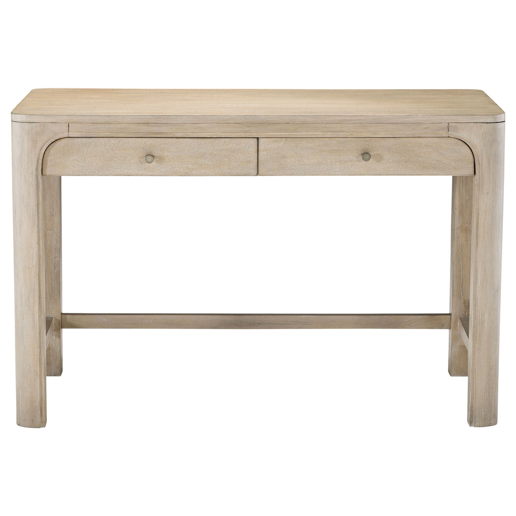 Flores - 2 Drawer Makeup Vanity Table - Mango Color