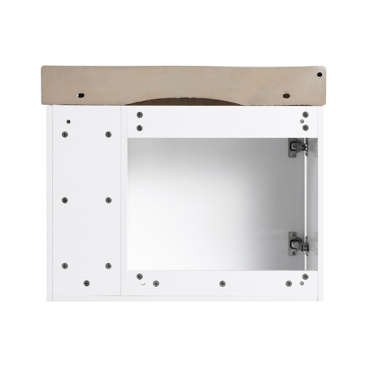 Wall Mounted Bathroom Vanity With Sink & Soft Close Door