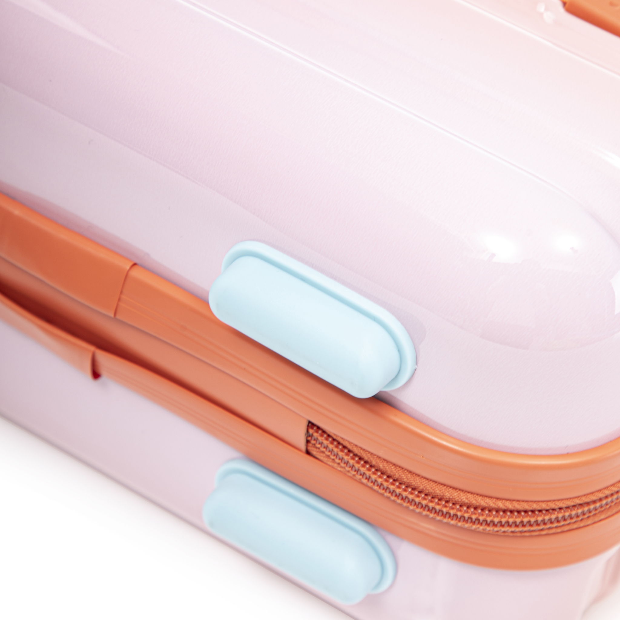 Luggage Set 14" / 20" With Combination Lock And Cosmetic Case
