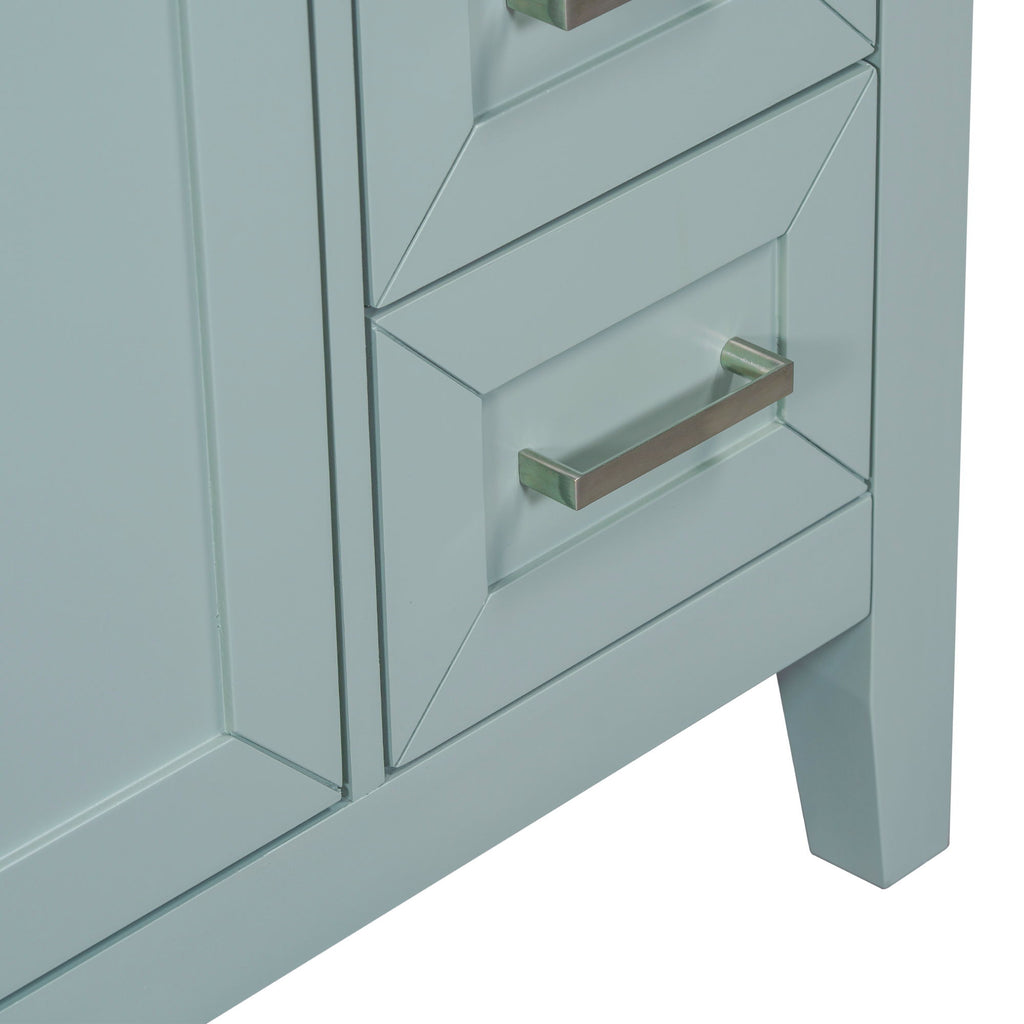 Modern Bathroom Vanity Base Only With Drawers, Freestanding Design