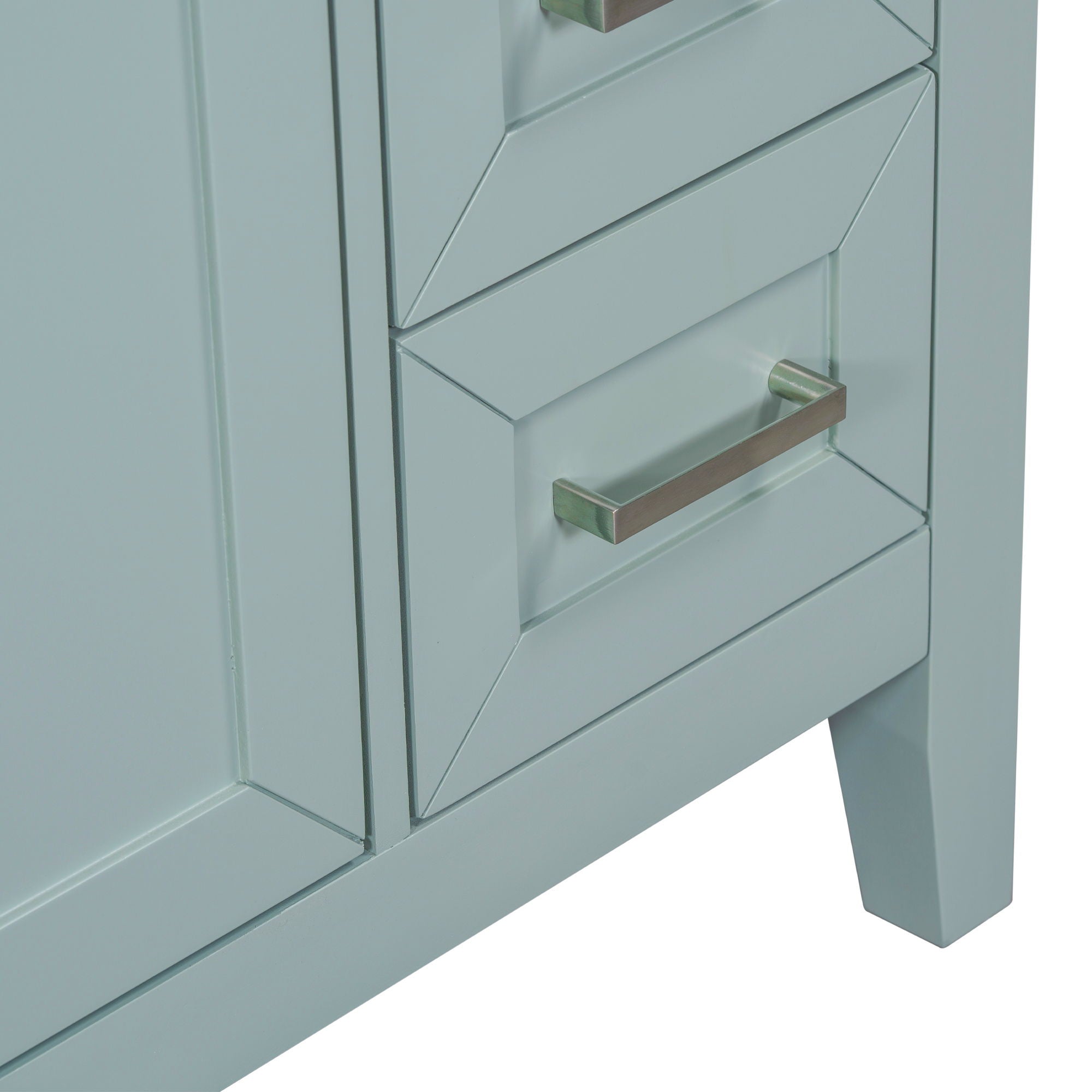 Modern Bathroom Vanity Base Only With Drawers, Freestanding Design