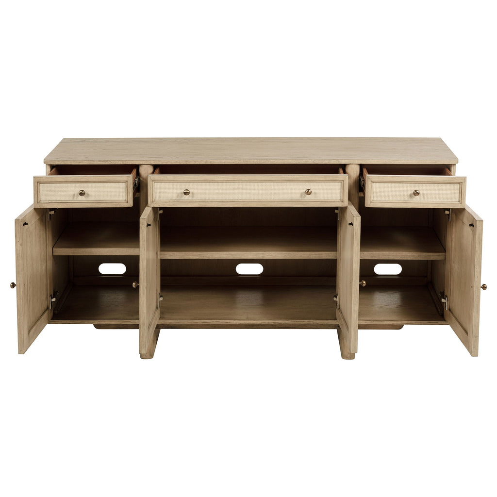 Kimpton - 4 Door Sideboard Buffet Cabinet - Beige