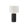 Table Lamp, Lighting, Resin, Contemporary - Black / Cream