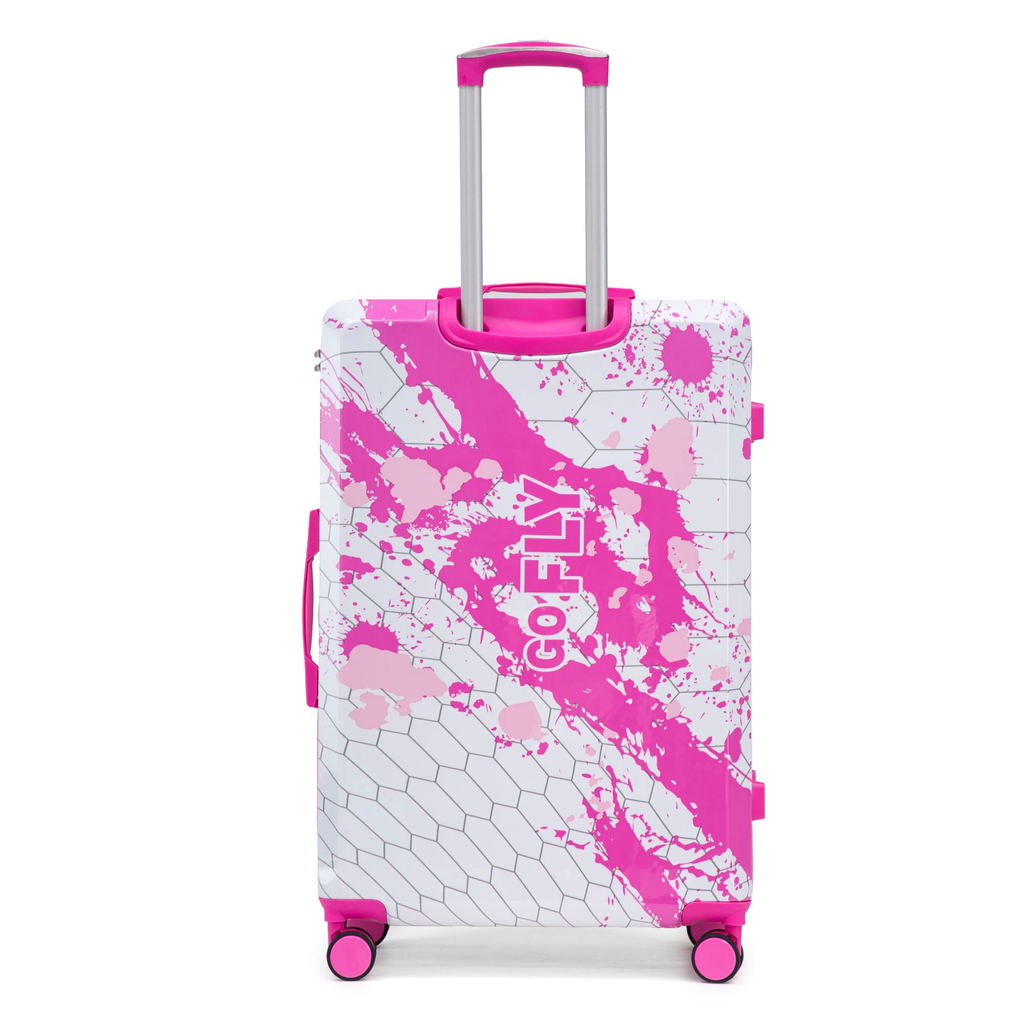 Luggage With Printed Pattern, Combination Lock