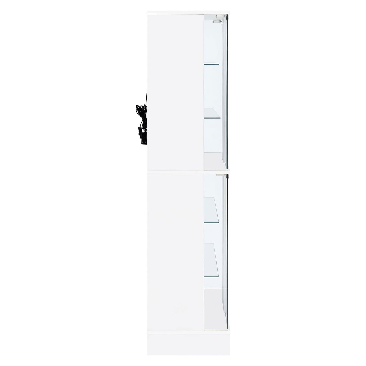 Gilbert - 4 Door LED Curio Display Cabinet