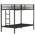 Adam - Twin Over Twin Bunk Bed - Black