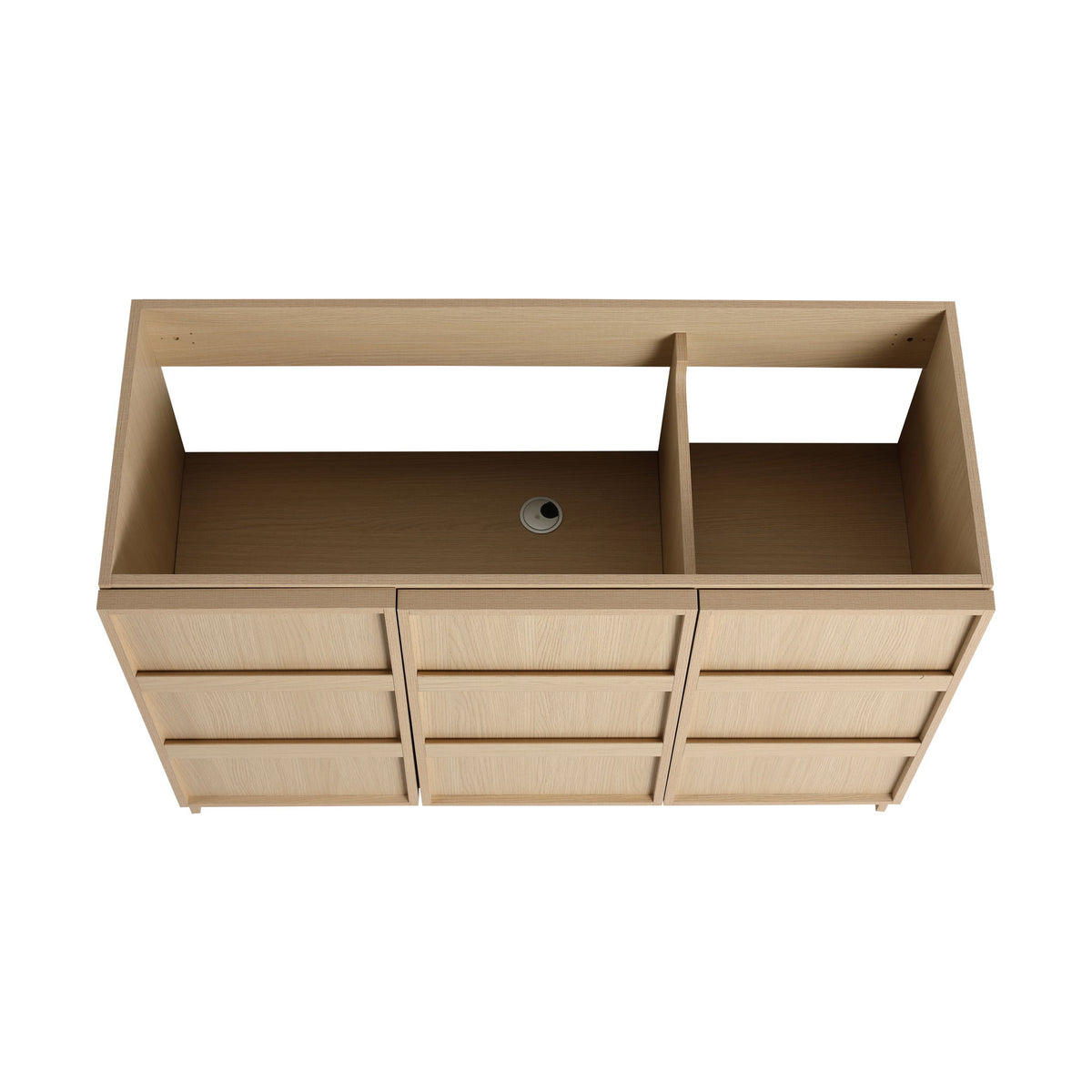 Freestanding Bathroom Vanity With Sink & 2 Soft Close Cabinet Doors