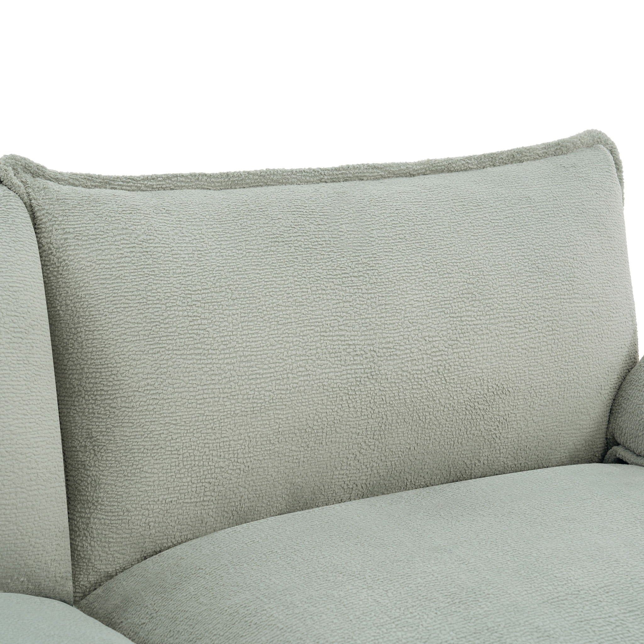 Modern Single Seat Accent Chair With Side Storage Pockets