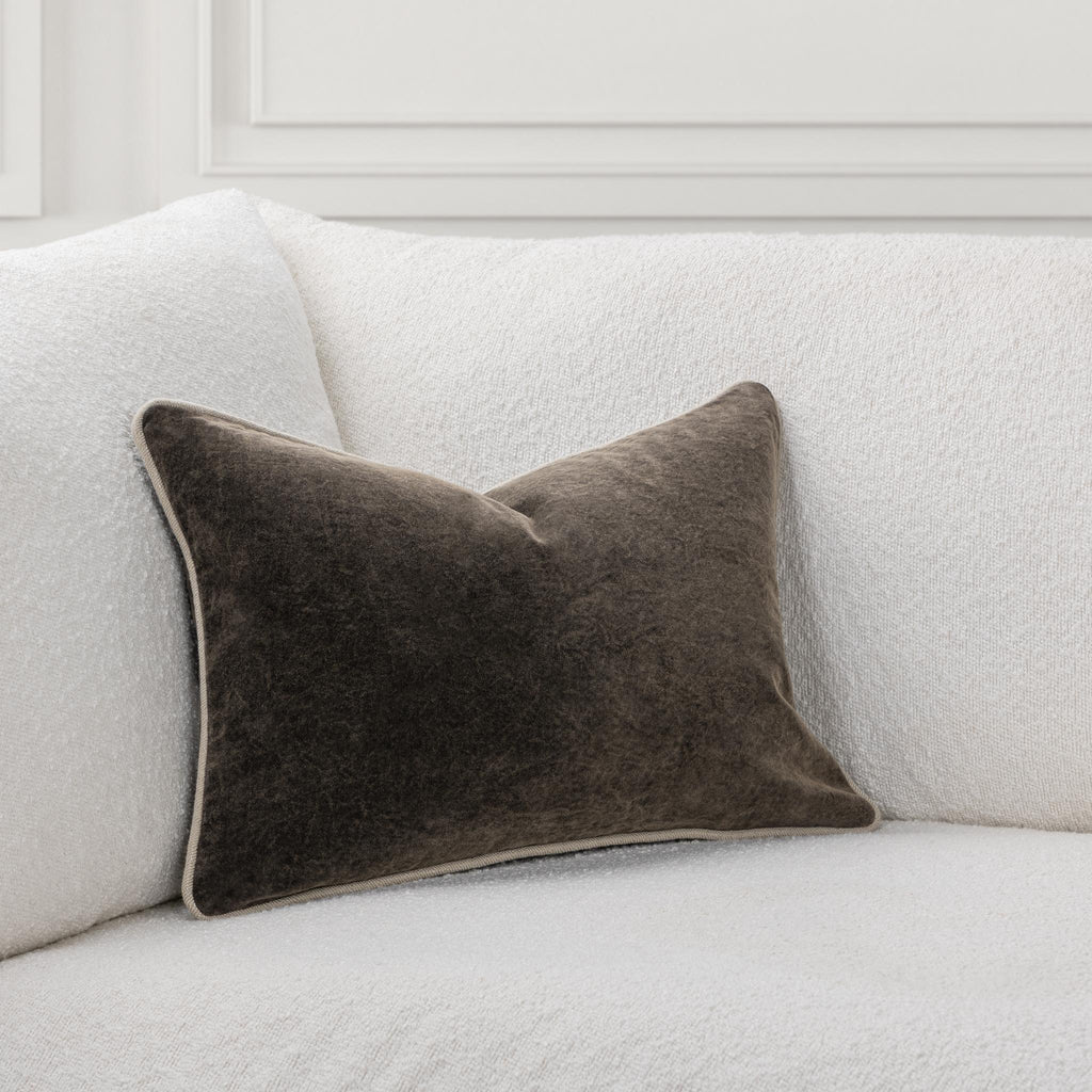 Heirloom Velvet - SLD Pillow - Dark Clove