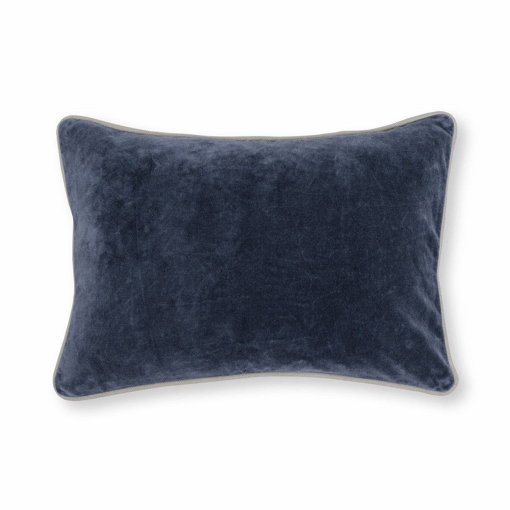 Heirloom Velvet - SLD Pillow - Navy