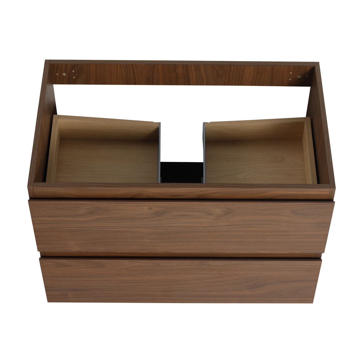 Wall Mounted Bathroom Vanity With Sink, 2 Soft Close Drawers