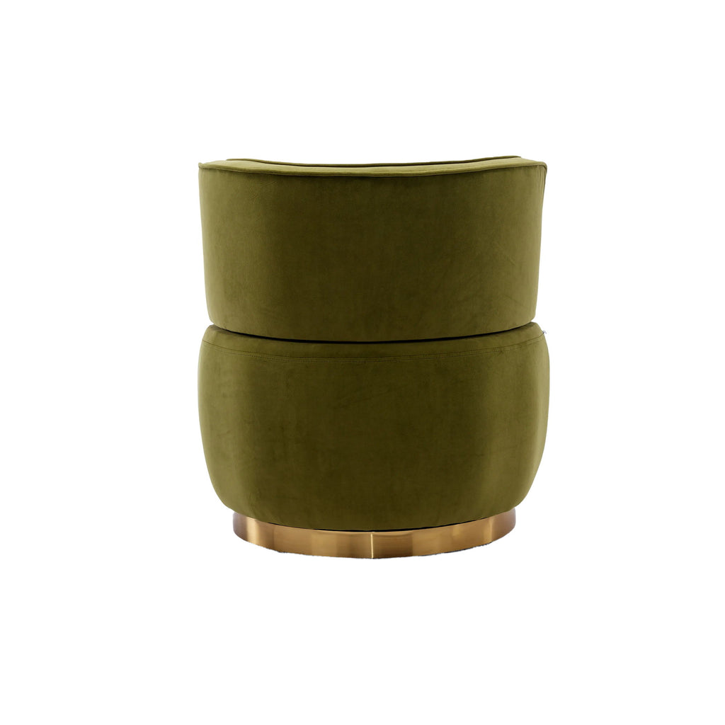 360 Degree Swivel Cuddle Barrel Accent Sofa Chair