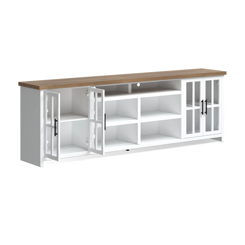 Hampton - TV Stand Console & Cable Management