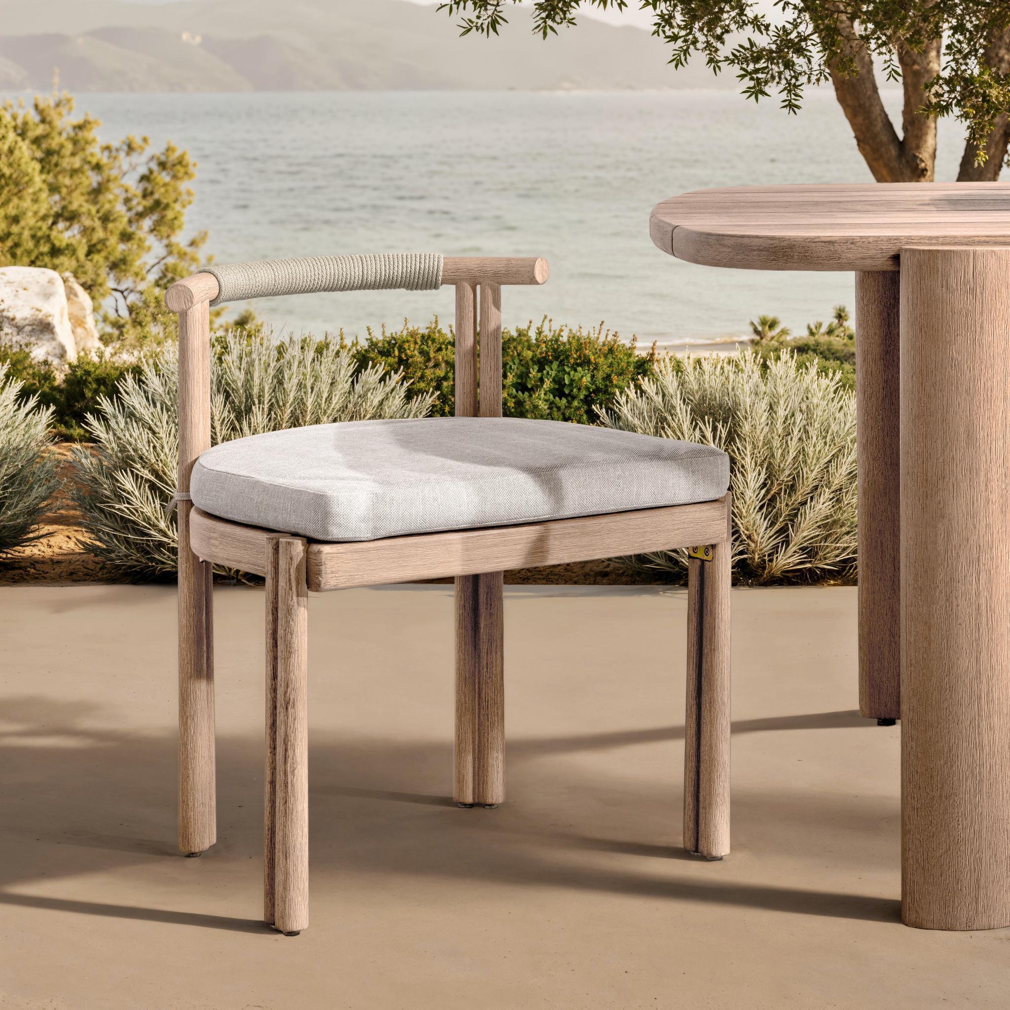 Oliver - Outdoor Dining Chair (Set of 2) - Butterscotch