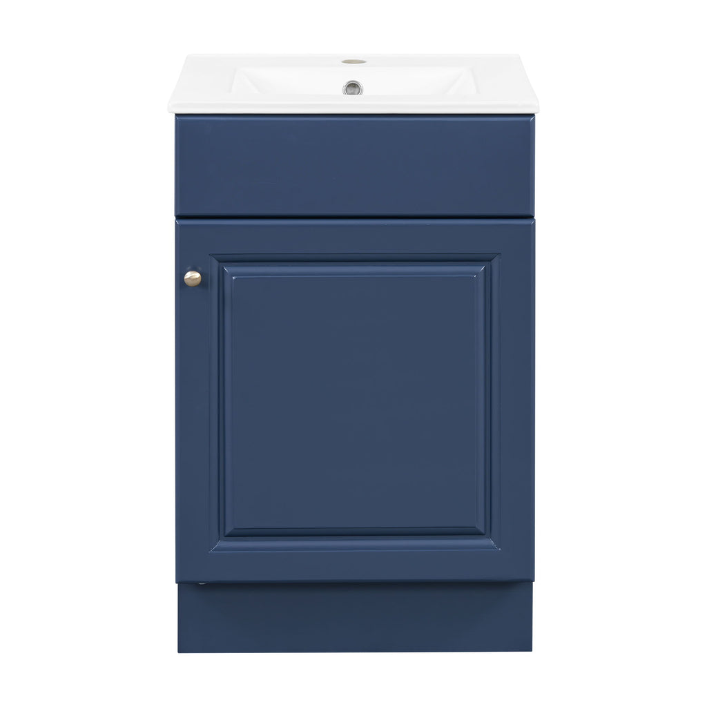 Bathroom Vanity With Sink, Cabinet With Adjustable Shelf