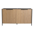 Contemporary Freestanding Bathroom Vanity With Adjustable Shelves