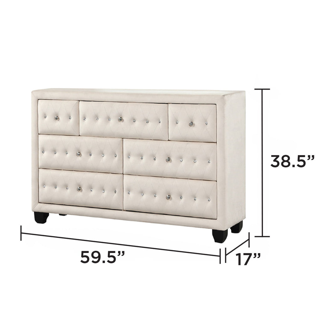 Sophia - Upholstered Bedroom Set