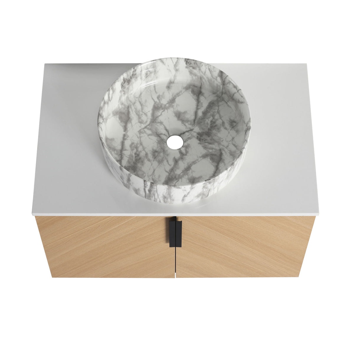 Wall Mounted Design Bathroom Vanity & Art Sink