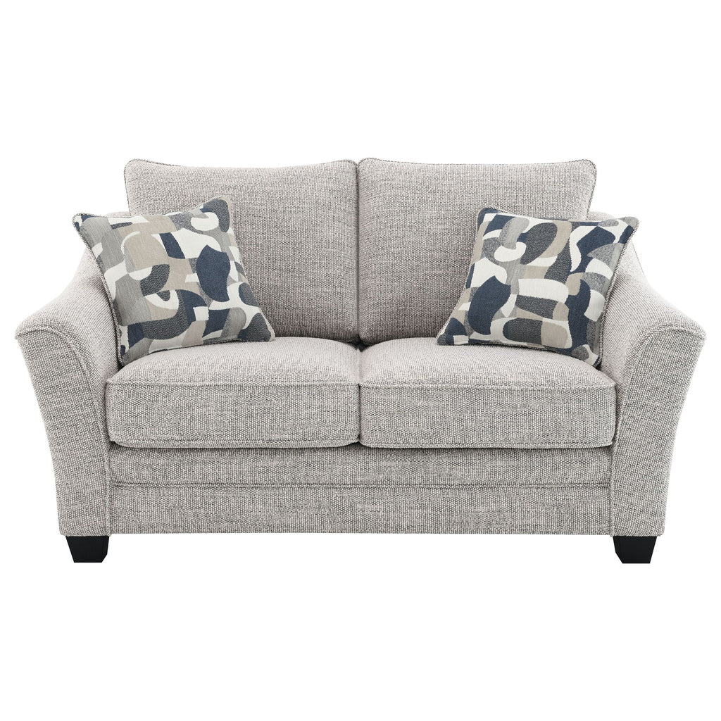 Lido - 2 Piece Sofa Set - Light Gray