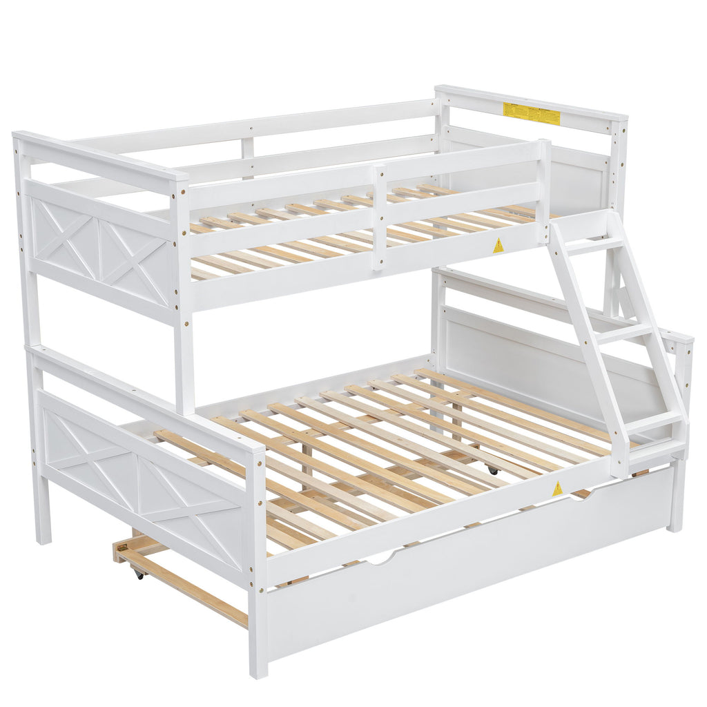 Bunk Bed & Ladder And Safety Guardrail