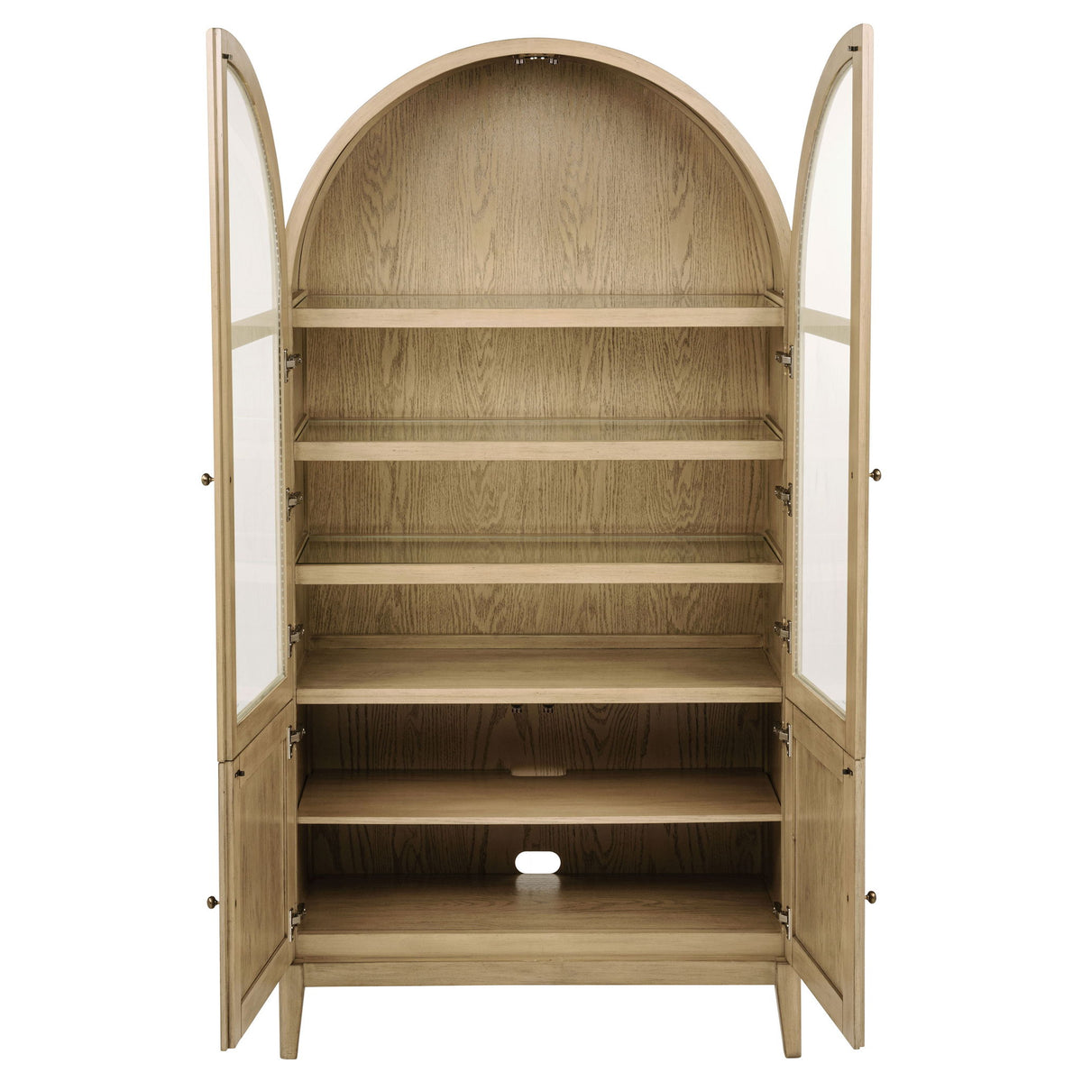 Kimpton - 4 Door Dining Display Cabinet - Beige