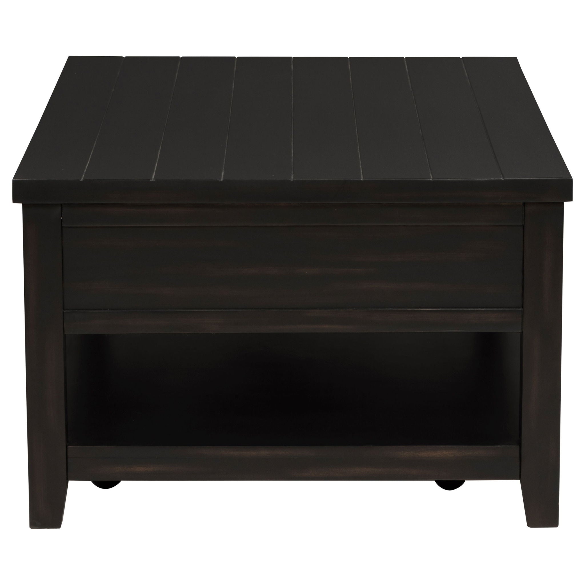 Sutter - 2 Piece Coffee And End Table Set - Dark Brown