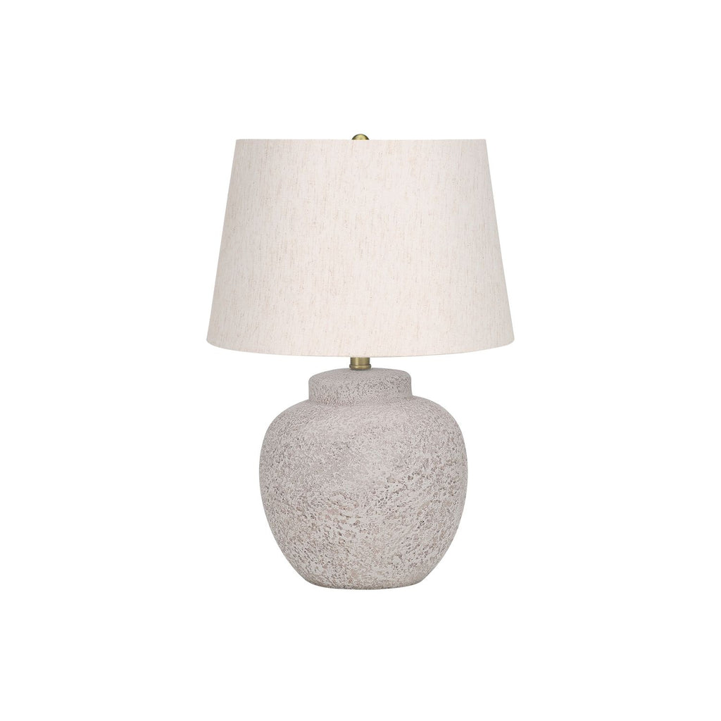 Lighting, Table Lamp, Concrete, Modern - Cream