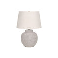 Lighting, Table Lamp, Concrete, Modern - Cream