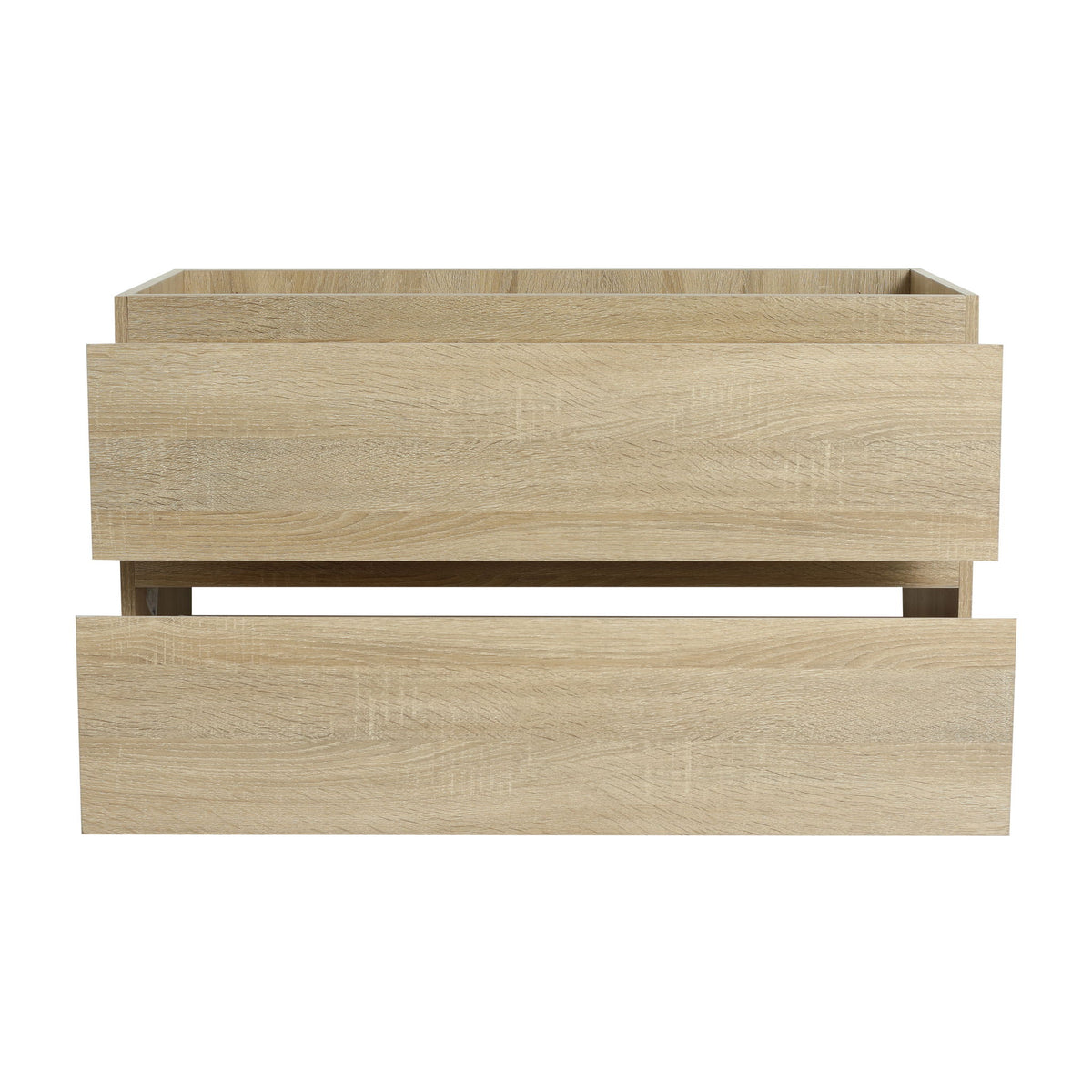 Wall Mounted Bathroom Vanity And Sink, 2 Soft Close Drawers