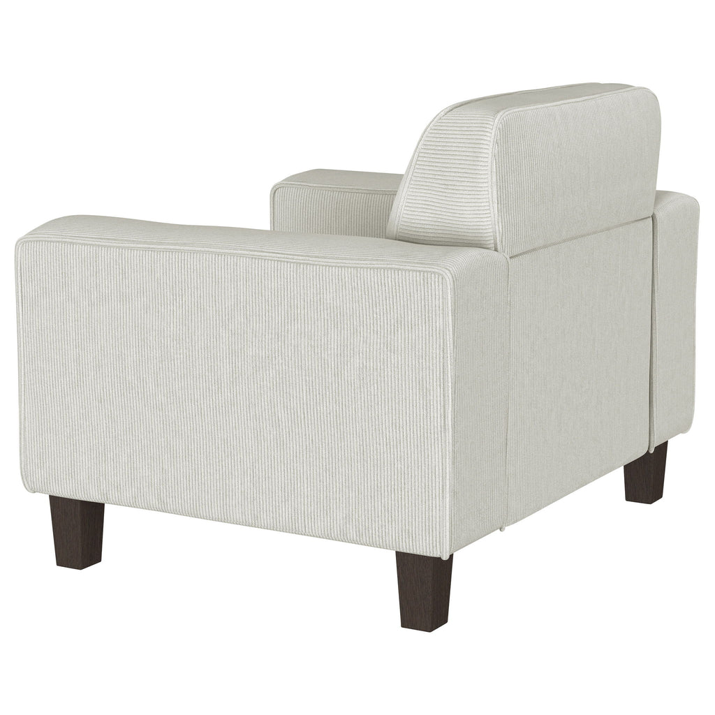 Dana - Track Arm Tufted Accent Chair