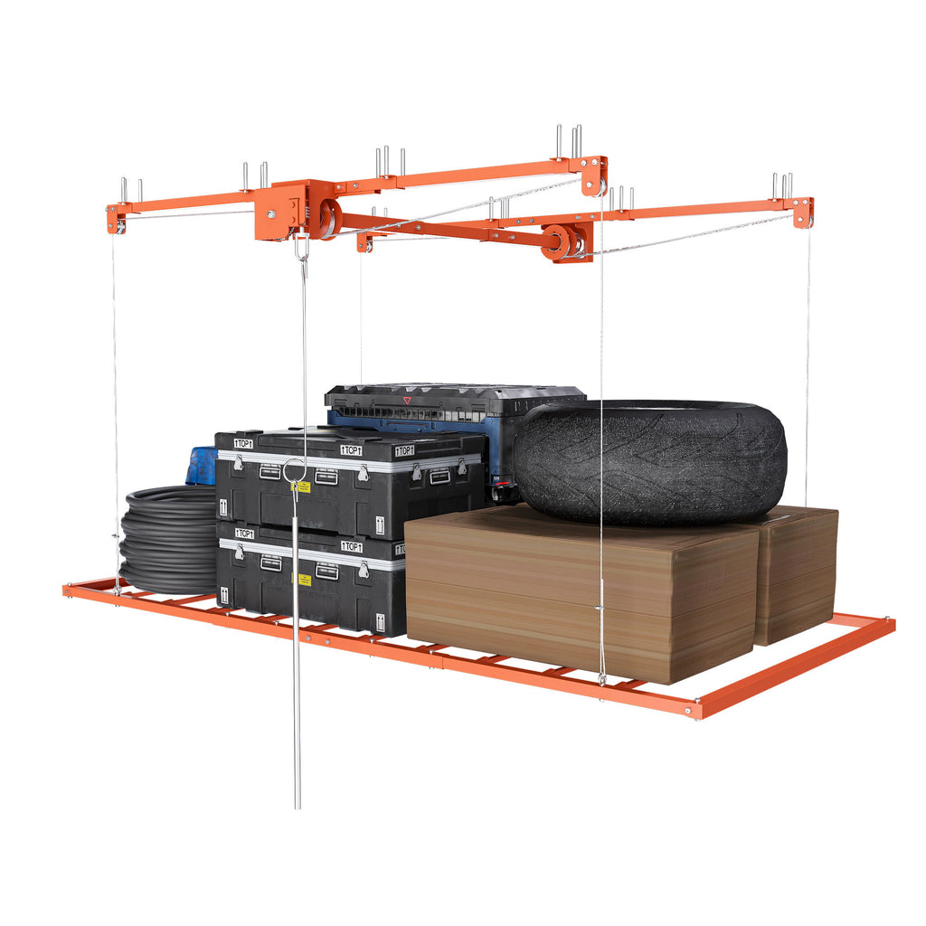 Overhead Garage Storage Rack For Ceilings
