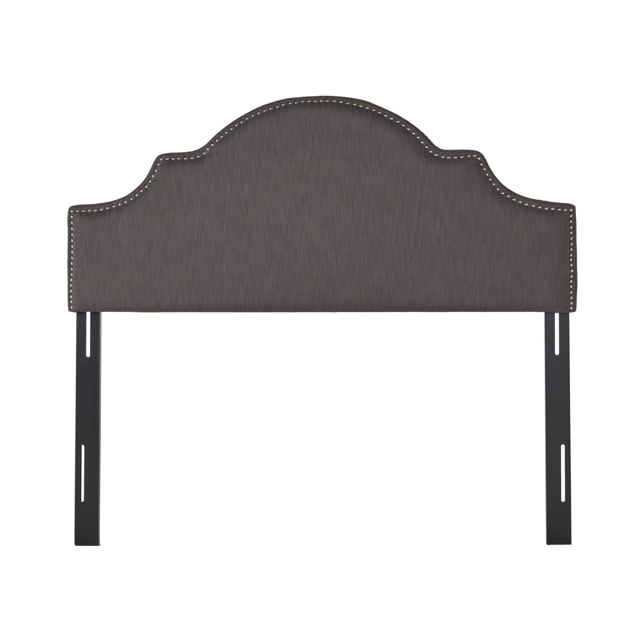 Lenne - Fabric Queen / Full Headboard - Gray