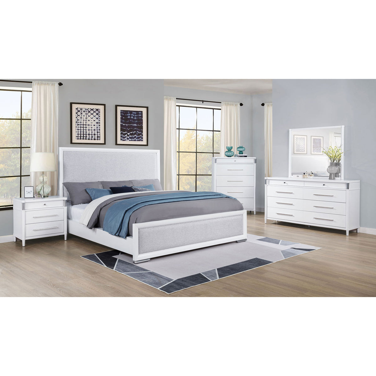 Robinson - 8 Drawer Dresser - White