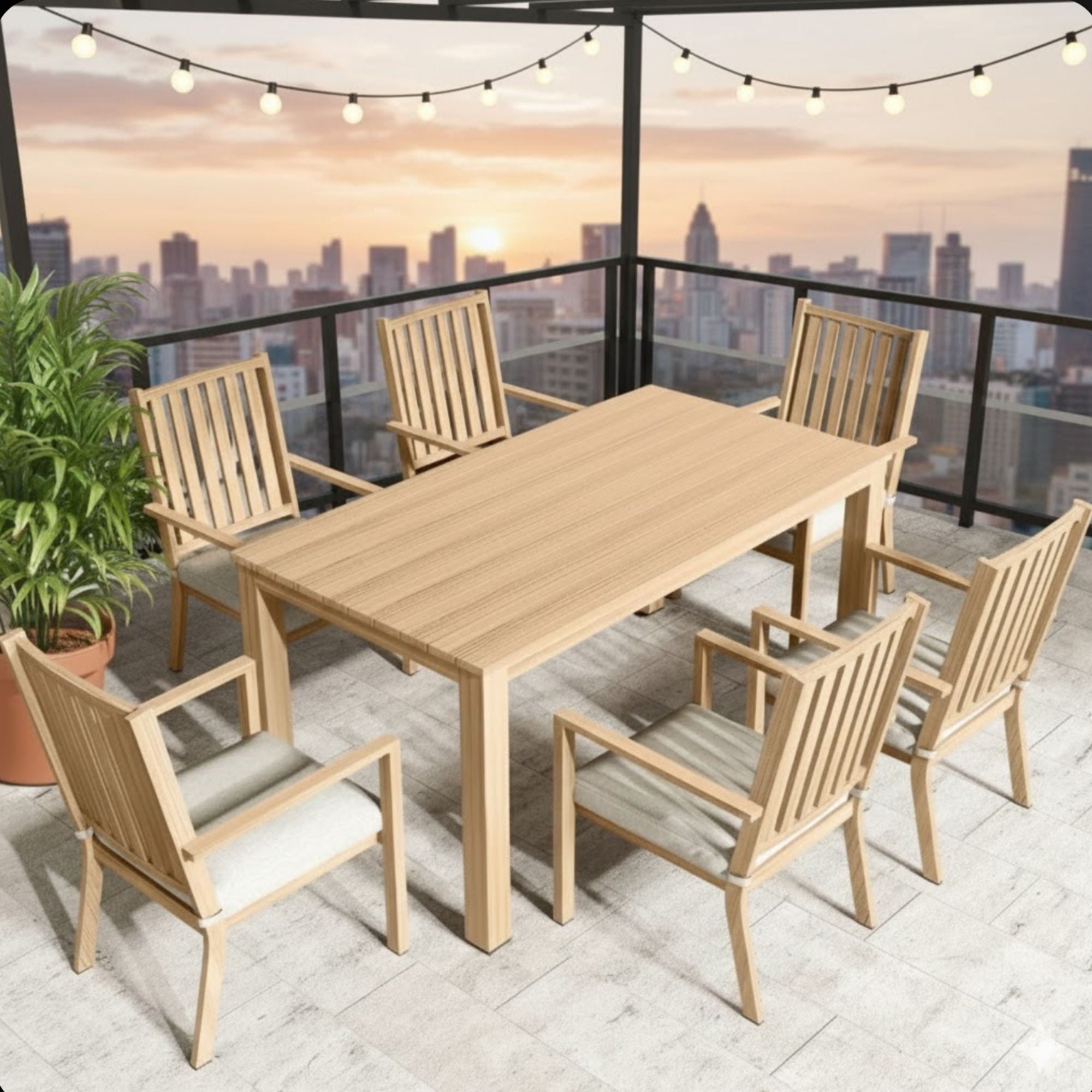 Patio Dining Chairs With Thick Cushions