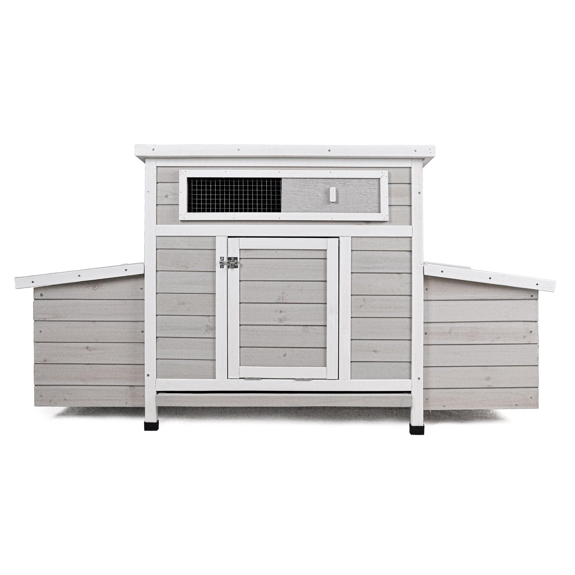 Large Chicken Coop Outdoor Hen House With Dual Nesting Boxes