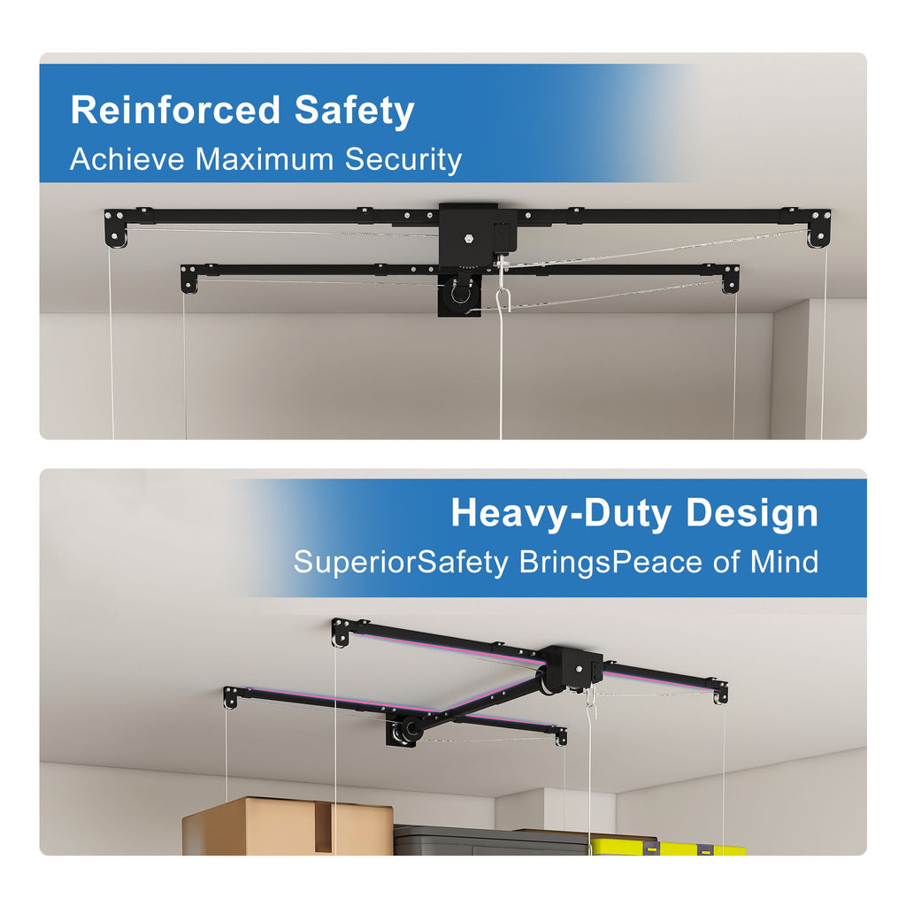 Overhead Garage Storage Rack For Ceilings