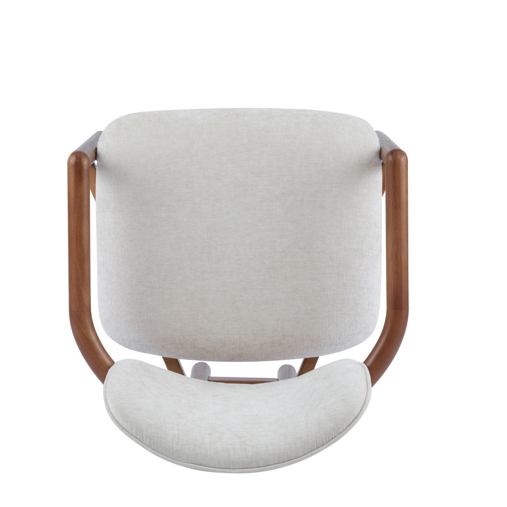 Upholstered Arm Dining Chairs (Set of 2)