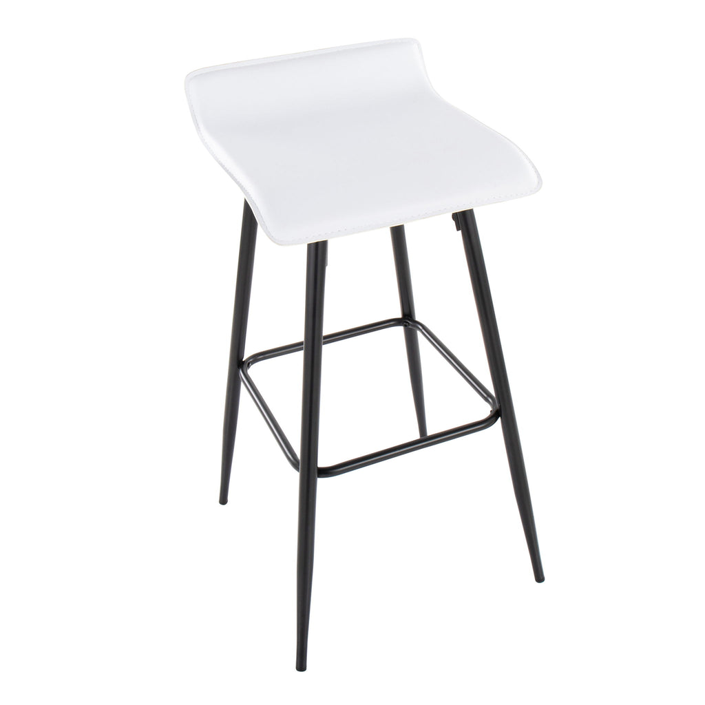 Ale - Contemporary Fixed-Height Bar Stool (Set of 2)