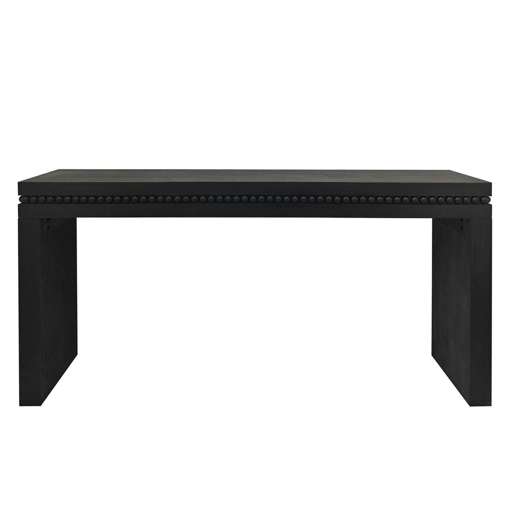 Modern Rustic Wood Table, Rectangular Living Room Center Table With Floating Top Design