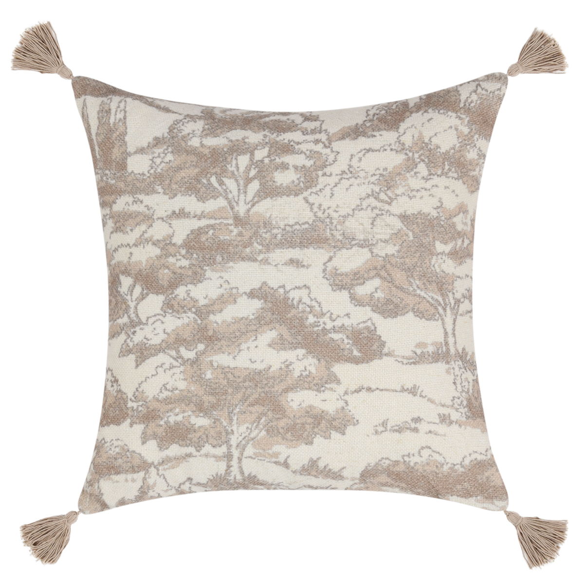 Stonework - 22" x 22" Pillow - Natural