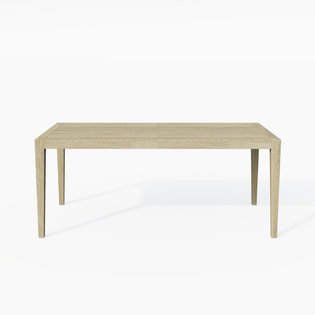 Adeline - Rectangular Dining Table With Leaves - Natural Wood Wash