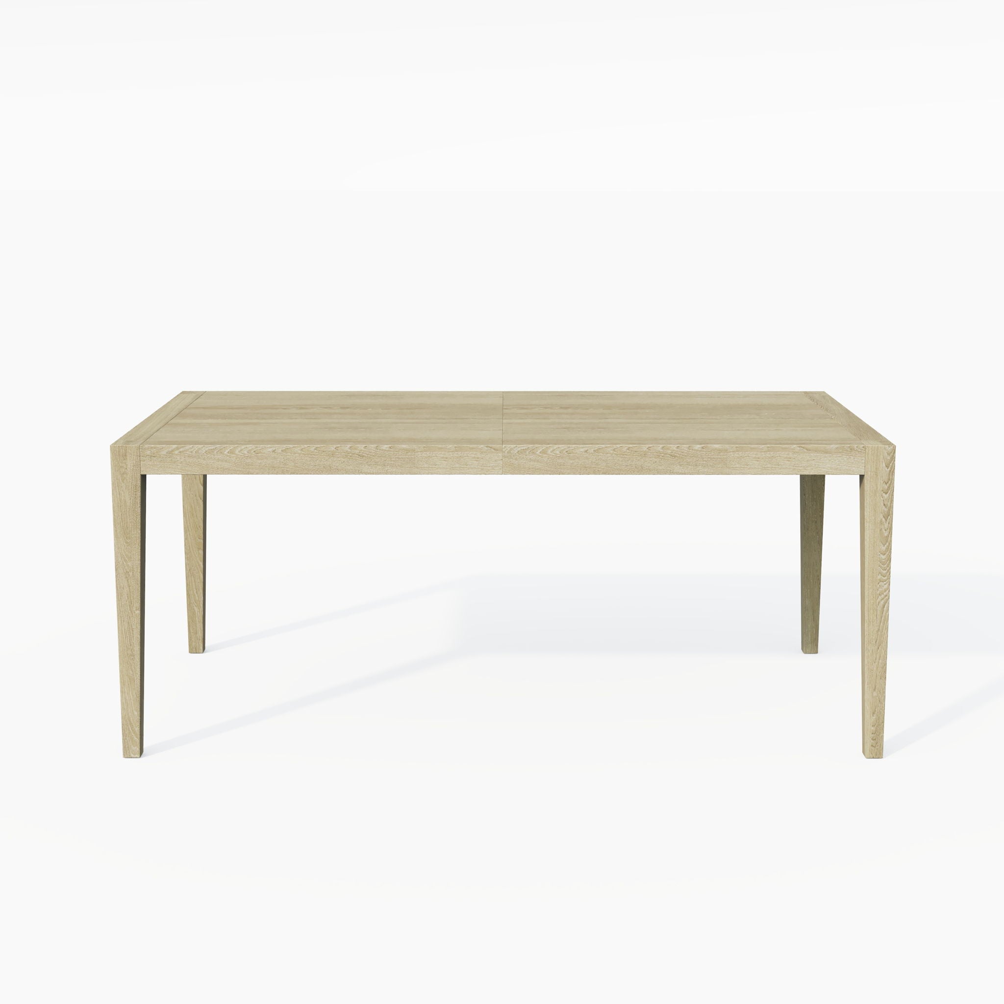 Adeline - Rectangular Dining Table With Leaves - Natural Wood Wash