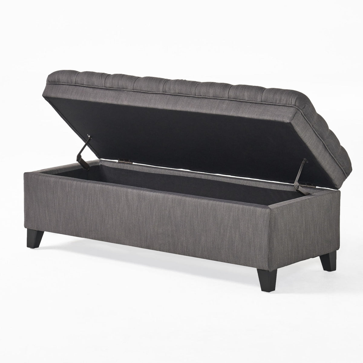 Juliana - Storage Ottoman With Birch Legs