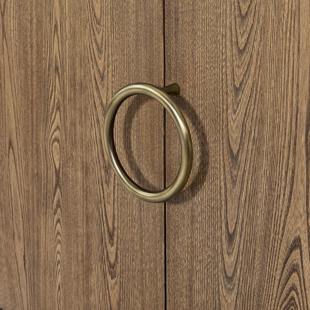 2 Door Server - Light Brown