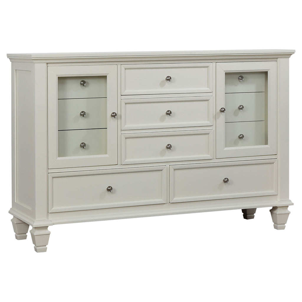 Dennis - 11 Drawer Dresser - Cream White