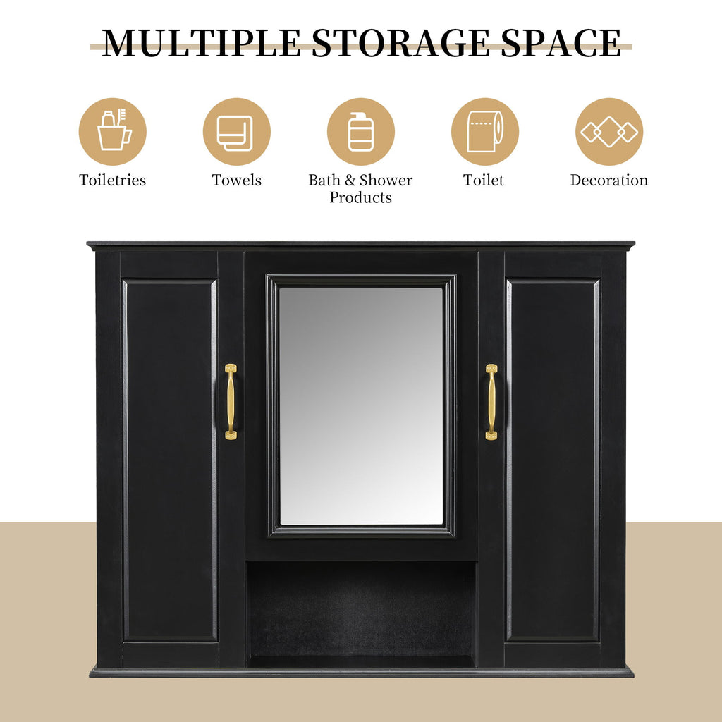 Modern Wall Mounted Medicine Cabinet With Mirror