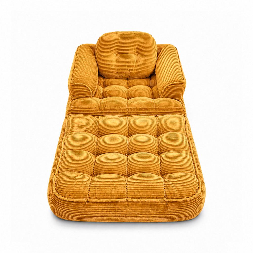 Convertible 2 In 1 Armrest Sofa For Bedroom